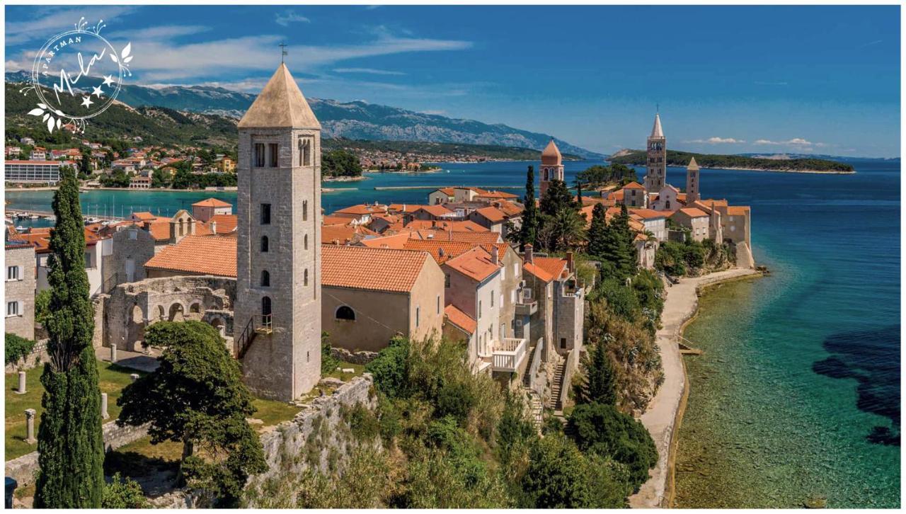 Apartman Mila Barbat na Rabu Esterno foto